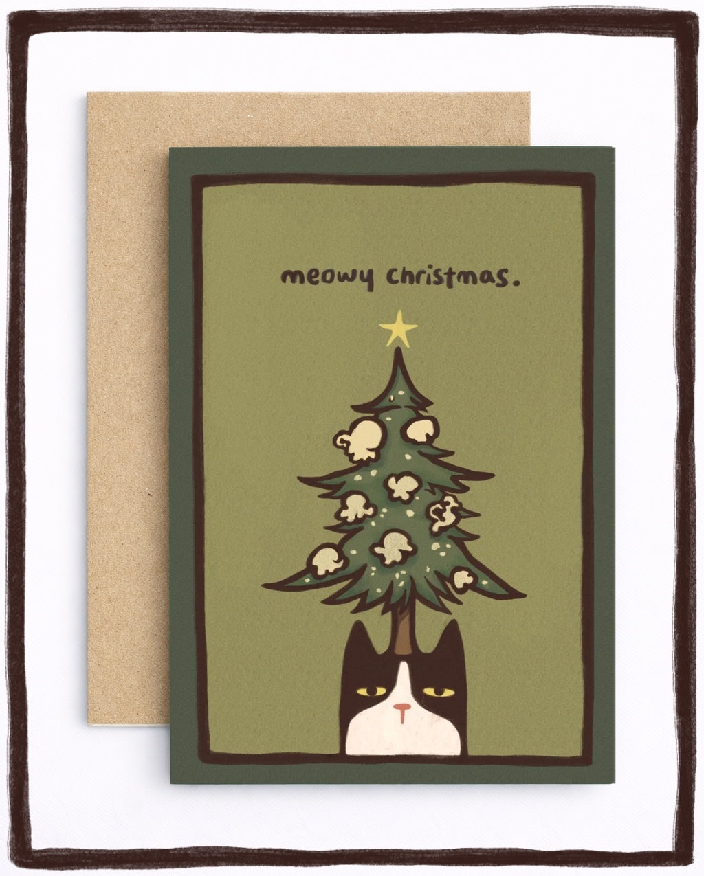 mini christmas card